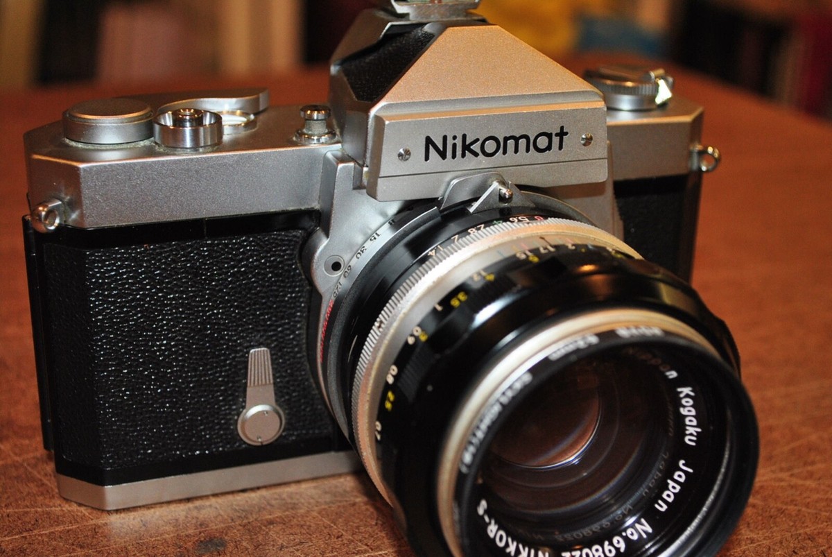 Nikon Nikomat FTN Film Camera + Nikkor-S Auto 50mm f/1.4 Non