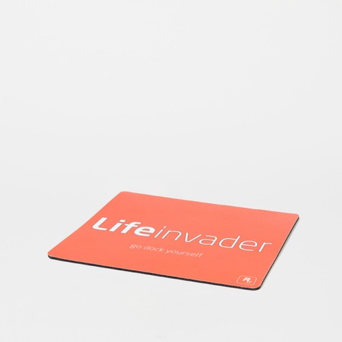 OFFICIAL GTA GRAND THEFT AUTO Lifeinvader MOUSE PAD - RARE NEW ROCKSTAR - Picture 2 of 2