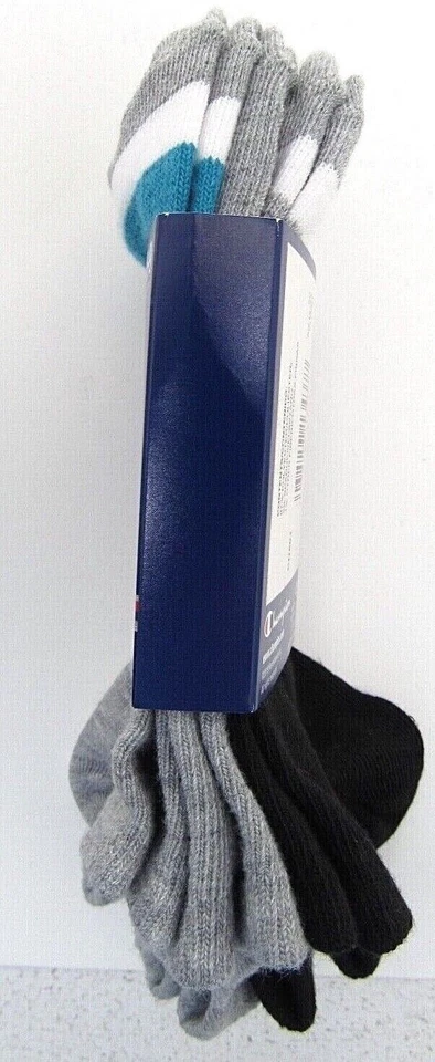 Meias femininas CHAMPION super no show logotipo bordado pacote com 3 CH501-377 - Imagem 3 de 3