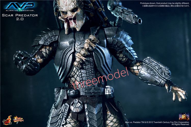 Hot Toys MMS190 1/6 Alien Vs Predator Predator Action Figure In