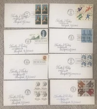 1978 Lot Of 32 First Day Of Issue FDC
