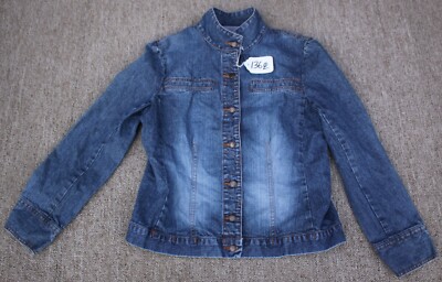 HAVANA JACK'S CAFE GIRLS/WOMEN JEAN JACKET/COAT/TOP Size -S. TAG NO. 136Q