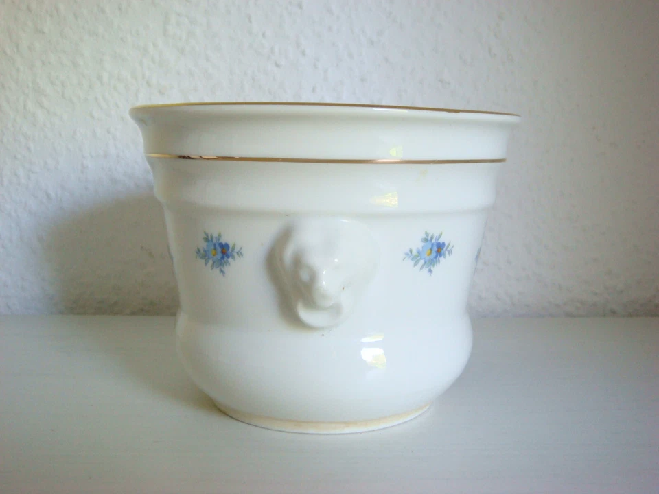 Vintage Porzellan Blumentopf Übertopf Seltmann Weiden Bavaria West Germany - Bild 2 von 4