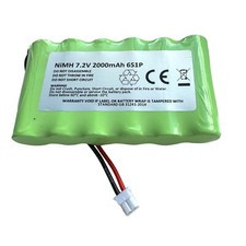 Upgraded 7.2V Battery for 103-301179 Visonic Powermax Complete & Powermaster