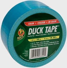 Duck Tape Duct 1.88" x 20 Yd Aqua Blue Color Coding Crafts Multi Use 1265020