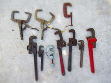 Lot of 10 Vintage Clamps - USA MADE - MCM RETRO AUTHENTIC! ONE OWNER!