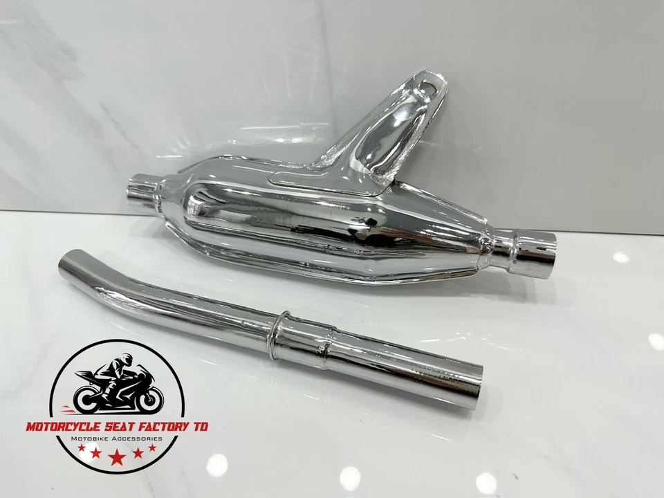 Honda Z50 Z 50A Z50 K1 1968-1971 - K2 (18310-045-671) tubo de escape silenciador nuevo. Foto 4 de 4