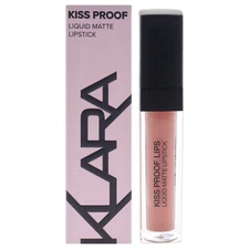 Kiss Proof Lipstick Liquid Matte - 21 Naughty Nude by Klara for Women - 0.27 oz