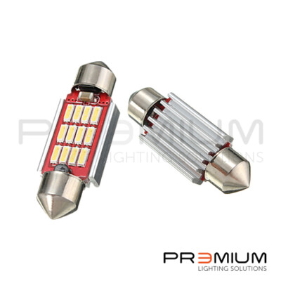 For VW Transporter T5 White Canbus Error Free Number Plate Led Lights Bulbs