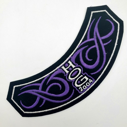 2004 HOG Membership Rocker Patch HARLEY DAVIDSON GRUPPO PROPRIETARI HD MC - Foto 1 di 5