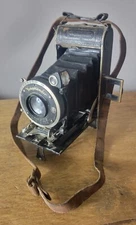Vintage Voigtlander Compur 751670 Antique Folding Camera 