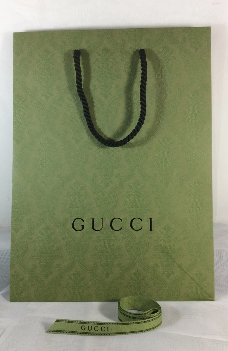 Gucci new paper discount bag