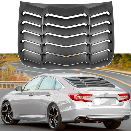 Rear Window Louvers for Honda Accord Sedan 20182021 GT Lambo Style