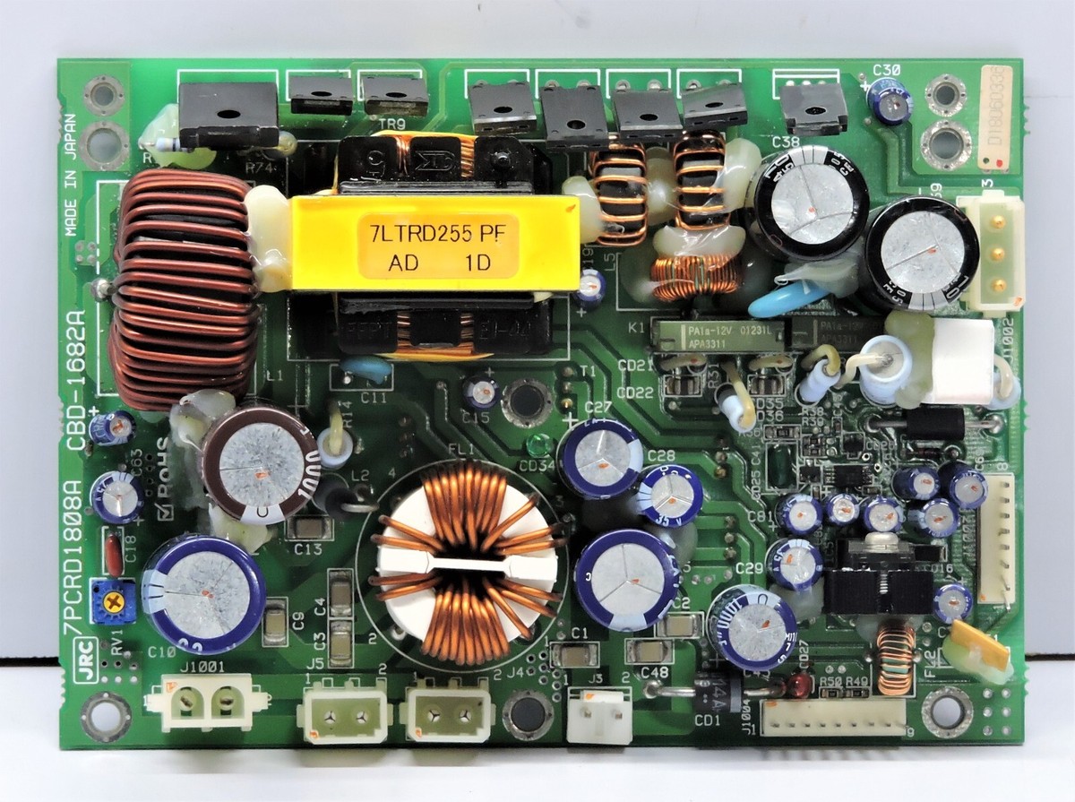 JRC 9122 Series CBD-1682A - Radar Scanner Power Supply PCB