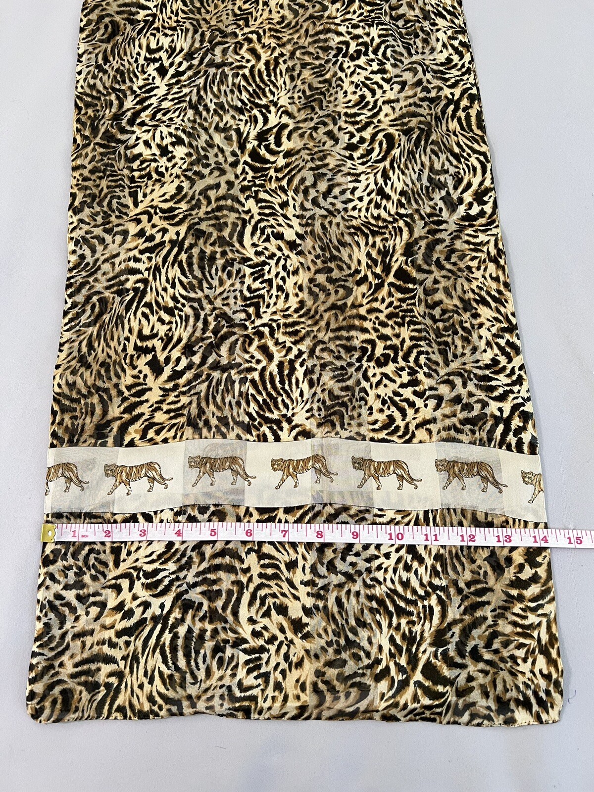 LEOPARD PRINT RECTANGULAR WOMEN'S NECK SCARF - image 3