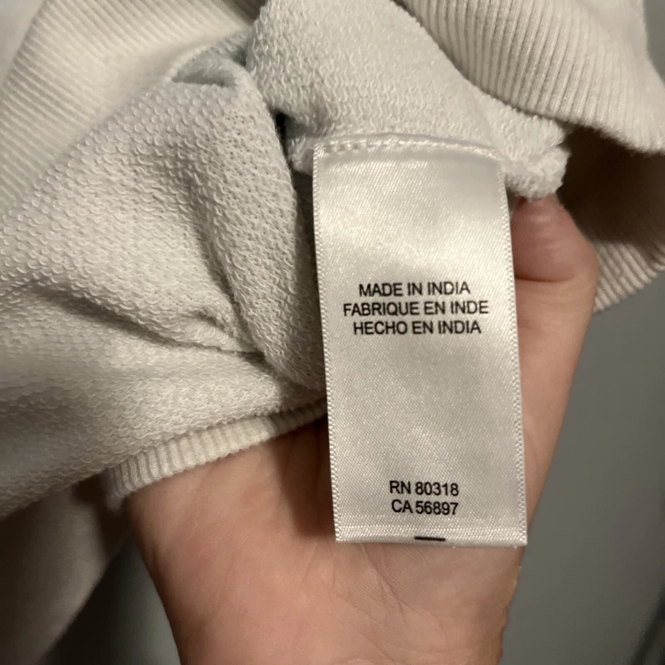 Lucky Brand Ombré Blue and White Sweatshirt Size Large - Image 3 of 4