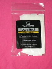 Walker Ultra Hold Tape 1/2"x 3 Straight 36 Pieces Tape ~ Hair Piece,Lace Wigs.  