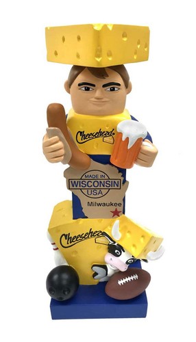 Original Cheesehead Garden Statue - 第 1/2 張圖片
