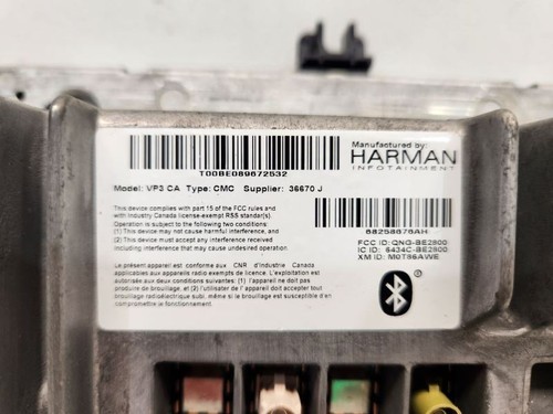 2016 Dodge Ram 1500 Radio Receiver AM-0FM-Uconnect-Bluetooth-8.4"-W/ Satell - Bild 6 von 14