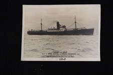 Vintage Photograph Tasso & Valo Steamer Steamship 1946