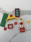 Lego McDonald’s  Employee Minifigure With A Few Parts From Set 3438