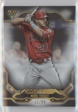 2020 Topps Triple Threads Onyx 11/50 Mike Trout #1 0rc7