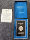1884 CC Morgan Silver Dollar Uncirculated In Case w/ Certificate