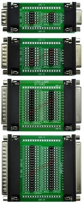 CZH-Labs Combo Package D'sub DB9 DB15 DB25 DB37 Diagnostic Test Breakout Boar...