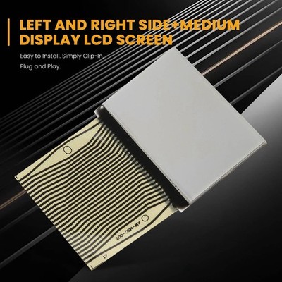 3Pcs Car LCD Bildschirm Klima-Informationsanzeige Für E-Class
