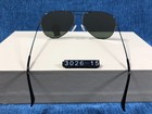 RAY-BAN RB3026 Aviator Sunglasses Gunmetal Grey Frame 62mm Dark Green Lens — photo 9