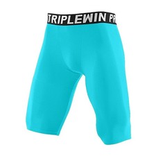 Mens Compression Tight Capri Pant Athletic Basketball Base Layer Fitness Sports