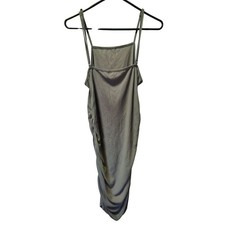 SHEIN Women's Large Green Sleeveless Mini Dress