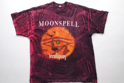 Moonspell Irreligious Vintage Graphic T-Shirt Size XL