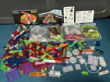 3.5 Lbs Laser Pegs Clear/Color Light Up Bricks LED Power Base Wheels C1500 C1400