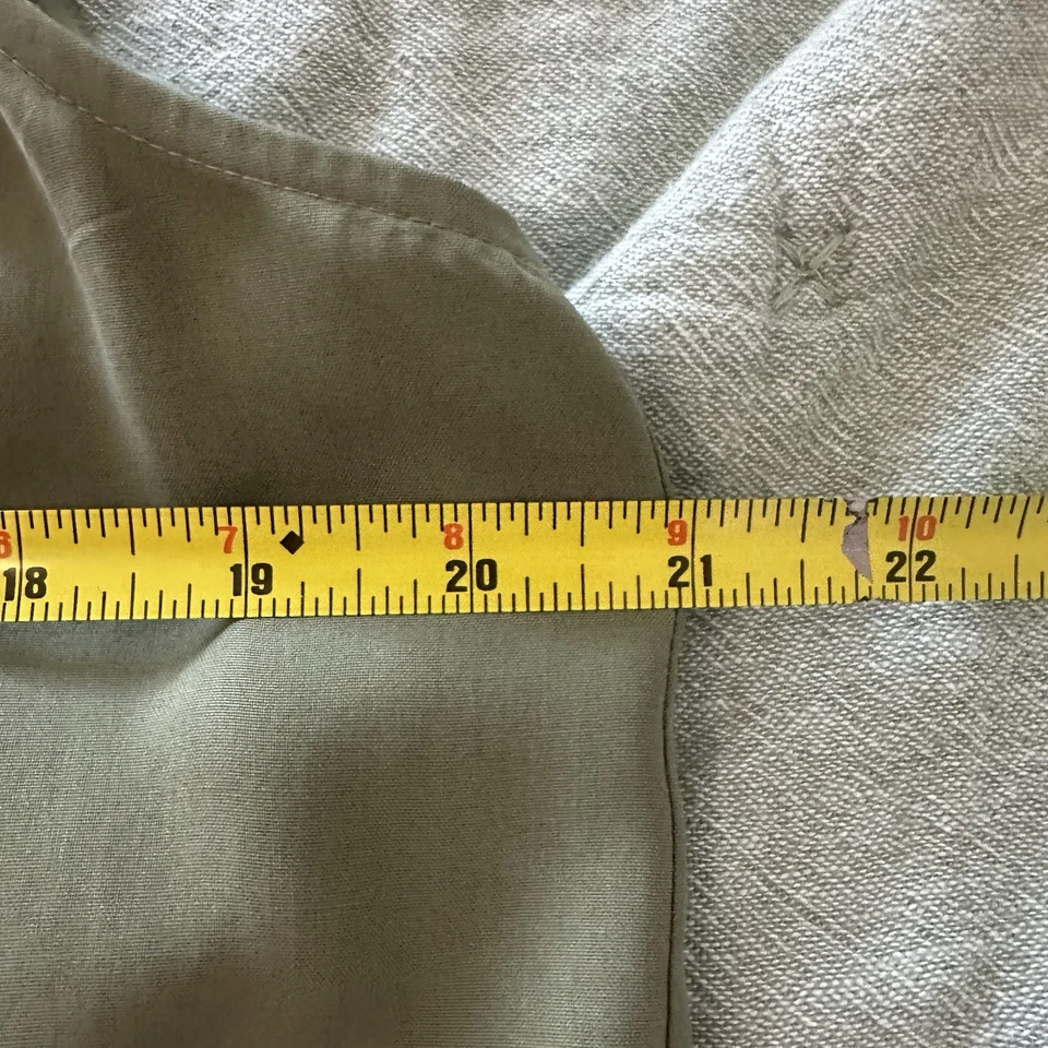 Camiseta sin mangas Jennifer Moore para mujer 100 % seda verde talla 14 Foto 4 de 4