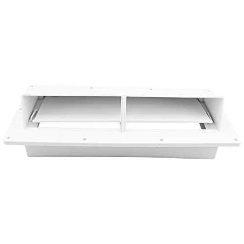 RVGUARD RV Range Hood Exhaust Vent Cover White for Motorhome Trailer (Include 