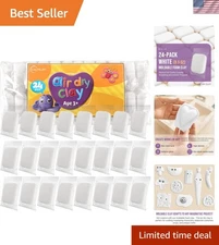 Kids' Non-Toxic Air Dry Clay 8.5oz | 24-Packs for Artistic Creations & Crafts