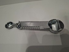 Vintage Leifheit Slany Design Solid Metal Bottle Cap Opener Garnish Multi-Tool