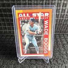 1990 Topps Wade Boggs All-Star Boston Red Sox #387 Baseball Trading Card