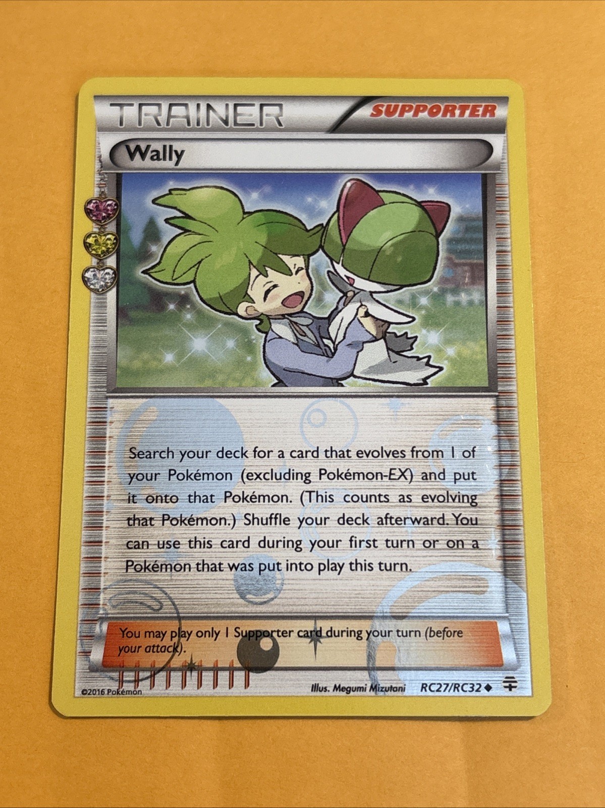 Wally - Reverse Holo - RC27/RC32 Generations - Pokémon TCG - 2016 - LP