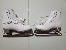 Riedell Firgure Skates Model 119, Luna, White, Medium Width, Size 6