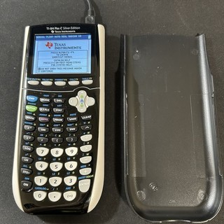 Calculadora gráfica Texas Instruments TI 84 Plus C Silver Edition PROBADA FUNCIONANDO