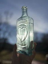 VARIANT - Dr Kilmer Ocean Weed Heart Remedy Medicine Bottle - PUNCHED MOLD