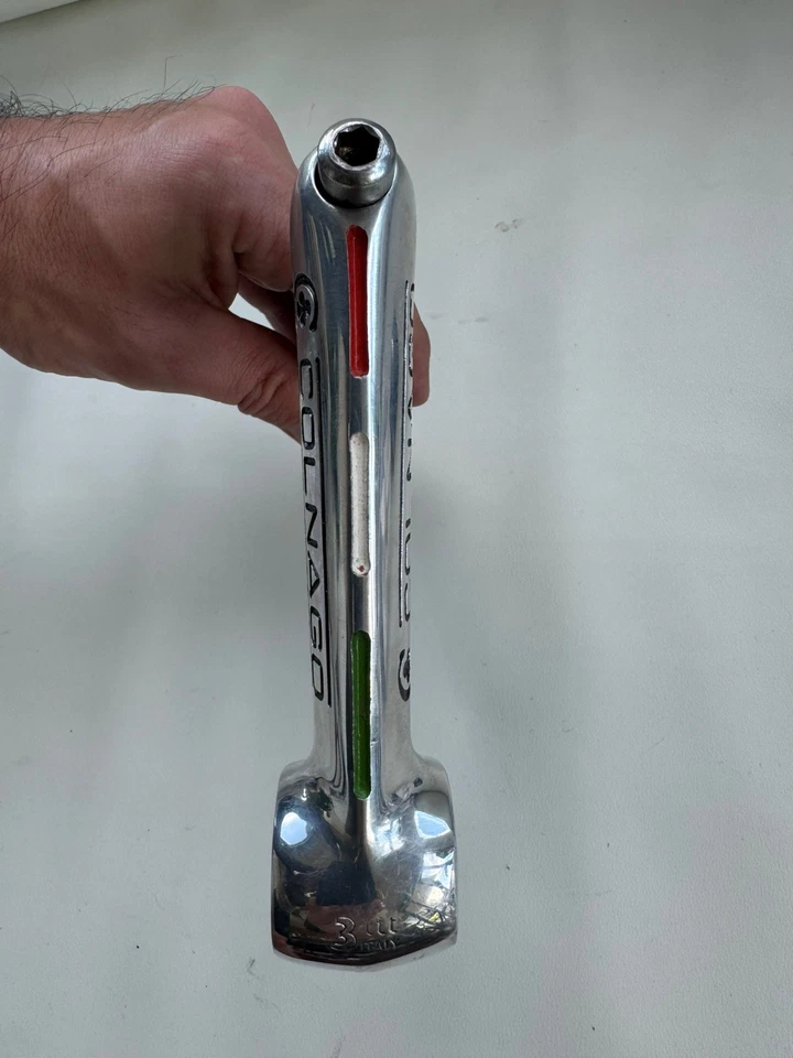 Vástago de pluma Colnago 3ttt 120 tricolor Attacco manubrio 3ttt Colnago Foto 4 de 4