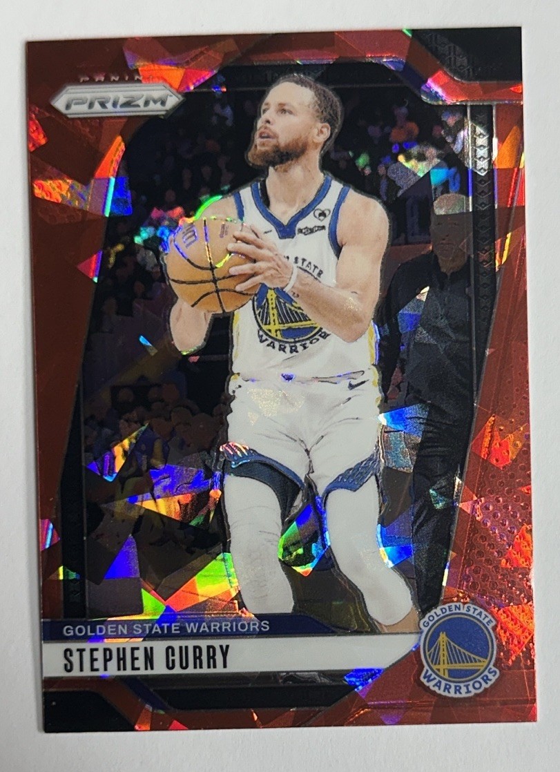 2024-25 Panini Prizm Red Ice Stephen Curry #134