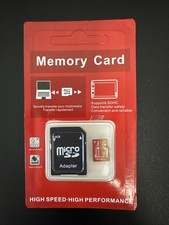 NW SEALED 128 GB Micro SD Card Memory Card TF Card w Free Adapter High Speed