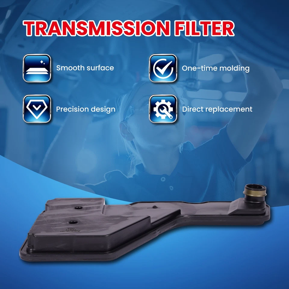 Filtro de transmisión cárter de aceite para Chevrolet Cavalier Cobalt Malibu Pontiac Saturn Foto 3 de 4