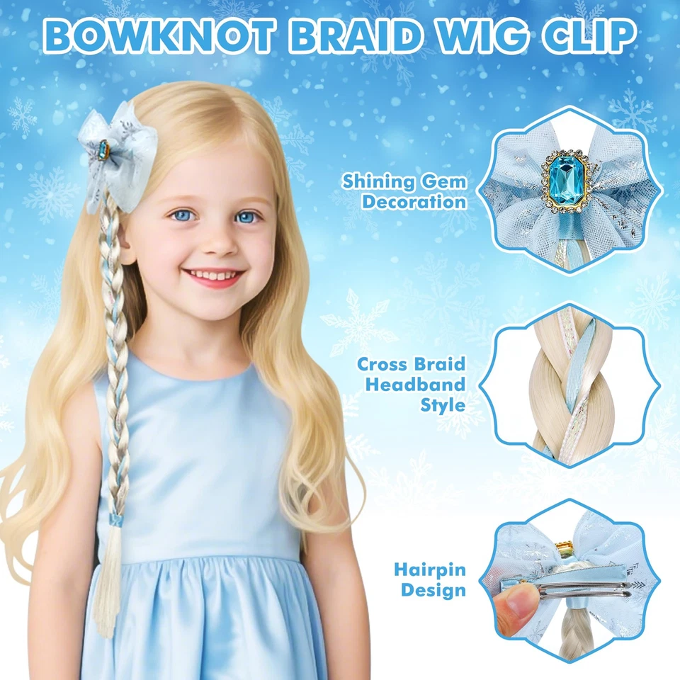 Vestidos de princesa para niña, disfraz de princesa iluminado con capa, salón de cumpleaños... Foto 2 de 4