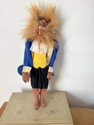 Disney Beauty & The Beast Vintage Transforming Beast Doll 12''