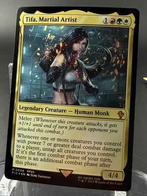 Tifa, Martial Artist Commander: Final Fantasy Foil